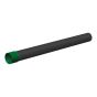 Ponceau double paroi, 200 mm x 6 m, noir