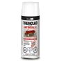 Oil Based Rust Paint Aerosol Spray - Flat - White - 340 g