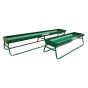 Livestock Feeding Troughs - Green - 24" x 96"