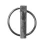 Linch Pin - Zinc - 4/Pkg - 7/16" x 1 1/2"