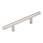 Roosevelt Contemporary Steel Pull  - Urban - Brushed Nickel - 1/Pkg - 76 mm
