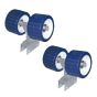 Kit de roues pour rampe d’accès pour bateau, bleu, 5", 2/pqt