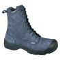 Bottes de sécurité à cap d’acier pour femmes 8", marine, grandeur 9