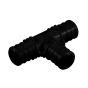 Poly Alloy PEX"T" Fitting - 1/2" - Black