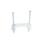 Agrafes de câble en plastique polyéthylène blanc, 3/4", blanc, 15/pqt