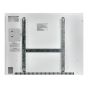 Uniwatt Convector w/o Built - In Thermostat - 240 V - White - 1000 W - 25 1/4" x 5 1/2" x 19 1/2"