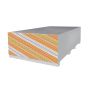 Panneau de gypse, flexible, 1/4" x 4' x 8'