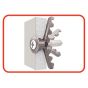 Alligator - Expandable anchor with screw - 5/16" - 10/Pkg