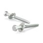 Hex Head Bolts with Washer, Coarse Thread, Lag Point - Zinc - 1 1/2" - 5/Pkg