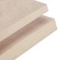 Medium density wood fibre panel (MDF)