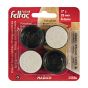FUSION FELTAC Plastic Tips - Black - 1" - 4/Pkg
