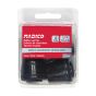 Rubber leg tip - Black - 3/4" - 4/Pkg