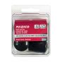 Vinyl leg tip - Black - 7/8" - 4/Pkg