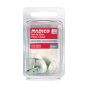 Nail-On Glides with Polypropylene Base - White - 3/4" - 4/Pkg