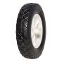 Lawn and Garden Wheel - White - 8" x 1 3/4" - 176 lb