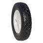 Lawn and Garden Wheel - White - 8" x 1 3/4" - 176 lb