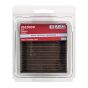 Nonskid Square Rubber Cups - Brown - 14 mm x 86 mm x 3 3/8" - 2/Pkg