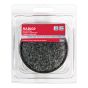 Carpet Base and Metal Round Shell Cups - Gray - 3" - 4/Pkg