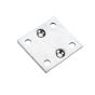 Plaque de fixation à position multiple de 34,92 mm (1 3/8 po), Zinc, 1,5", 4/pqt