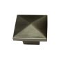 McKenzie Contemporary Metal Knob  - Modern - Brushed Nickel - 1/Pkg - 32 x 32 mm