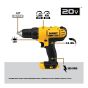 Ensemble de perceuse/visseuse et clé à chocs, 20V MAX, sans fil
