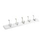 Crochet sur panneau utilitaire, blanc, 605 mm x 92 mm