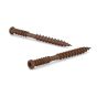 Vis de finition pour composite, #10 x 2 1/2", carrée, 100/pqt