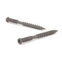 Vis de finition pour composite, #10 x 2-1/2", carrée, 100/pqt