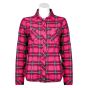 Checked Flannel Shirt for Women - Red - Size Medium