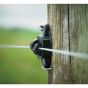 Isolant à griffe pour poteau en bois