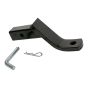 Barre d'attelage, black, 5000 lb, chute 4"