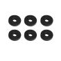 Flat Washer - 5/8" - Black - 6/Pkg