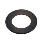 Flat gasket for bathtub drain