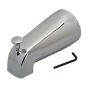 Adjustable bathtub spout
