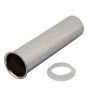 Flanged Tailpiece - Chrome - 1 1/2" X 6"