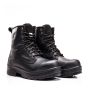 Bottes de travail tout-cuir 8", 2-Densité, noir, grandeur 8
