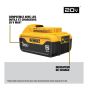Batterie lithium-ion, 20V MAX, 5Ah, 2/pqt