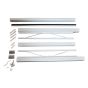 Railing Mount Post - White - 3" x 37 1/2" x 3"