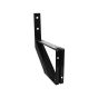 Limon de marche, 1 marche, 15", noir