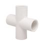 Adhesive Cross - 1" - White