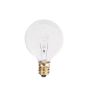 Vanity Bulb - G16.5 - Incandescent - Soft White - Clear - 60 W - 2/Pack