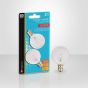 Vanity Bulb - G16.5 - Incandescent - Soft White - Clear - 60 W - 2/Pack