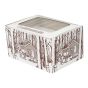 Lithographed box for 6 mini cones of 1 oz - White - 6 cones - 25/Pkg