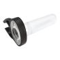 Clear cap with hook