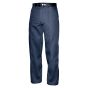 Pantalon à taille basse à 5 poches, 31/32, bleu