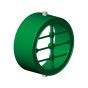 Grille de drain à gros trou, 4", vert