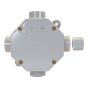 PVC round box with cover