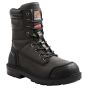 Bottes avec embout en aluminium et semelle en composite, noir, grandeur 8