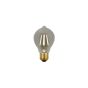 Ampoule DEL à filament, type A, blanc doux, fumée, 4,5 W