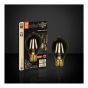 Ampoule DEL à filament, type A, blanc doux, fumée, 4,5 W